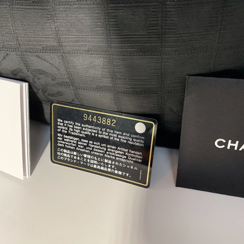 CHANEL Travel Line Tote with Authenticity Card - Picture 7 of 16
